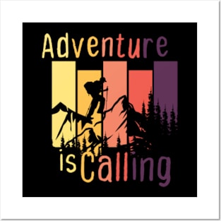 adventure is calling Posters and Art